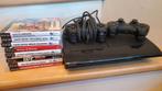 PS3 met 8 games, Games en Spelcomputers, 2 spelers, Ophalen, Gebruikt