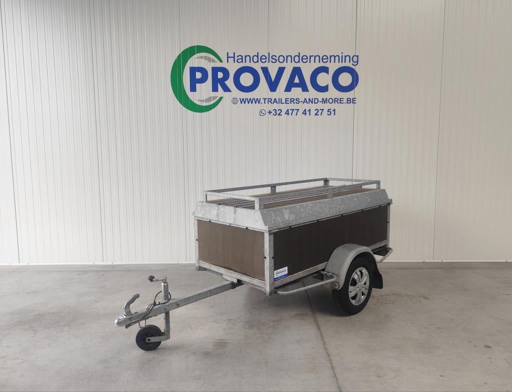 Bagageaanhanger POWERTRAILERS / perfecte staat / 750kg, Caravanes & Camping, Camping-car Accessoires, Enlèvement