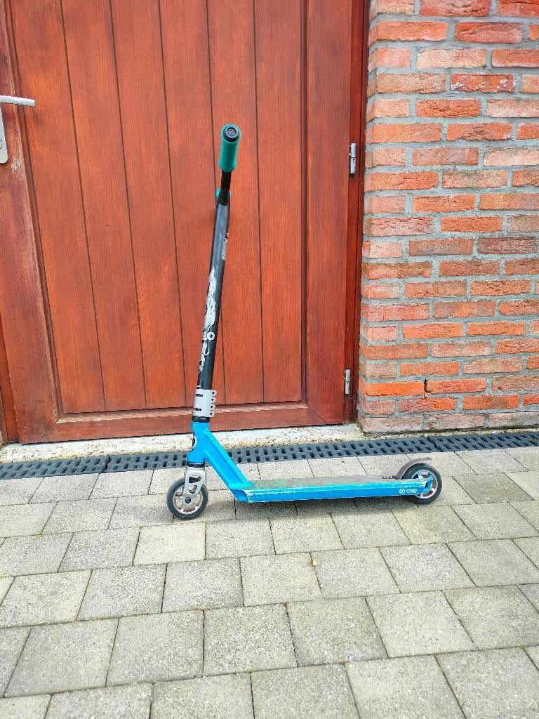 stuntstep MF1.8+ BLAUW GRIJS 2018, Ophalen, Gebruikt, Gewone step, Oxelo (Decathlon)