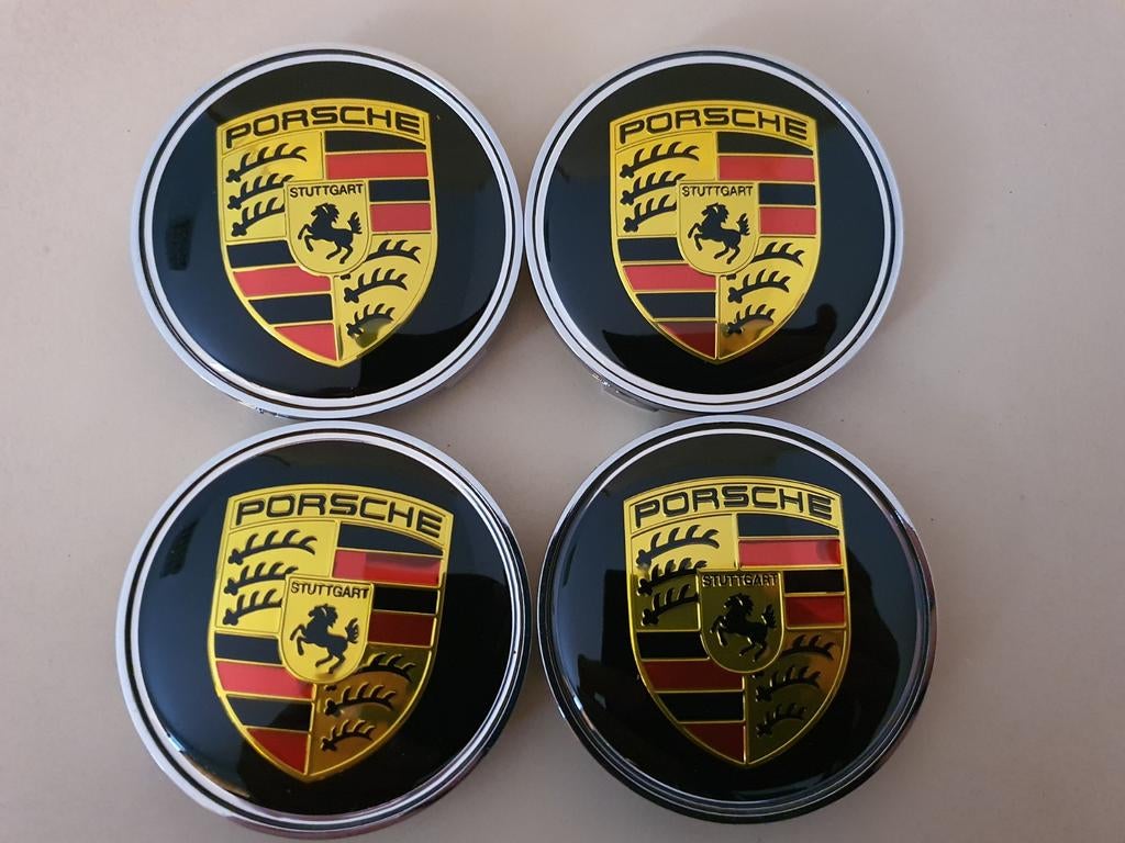 Porsche velgen naafdoppen center caps 68 mm / 65 mm, Auto diversen, Wieldoppen, Ophalen of Verzenden, Nieuw