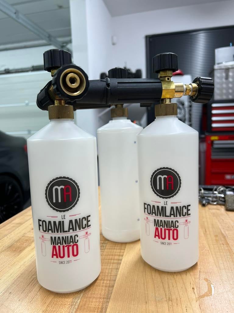 Lot de 3 foam lance, Bricolage & Construction, Tuyaux & Évacuations, Comme neuf, Autres types, PVC, Moins de 2 mètres, Moins de 20 mm