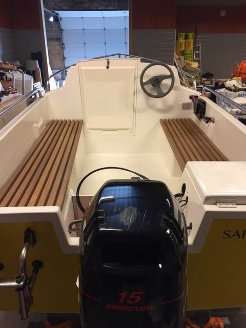 Plezierboot, Watersport en Boten, Motorboten en Motorjachten, Gebruikt, Polyester, Tot 6 meter, Benzine, Buitenboordmotor, 10 tot 30 pk