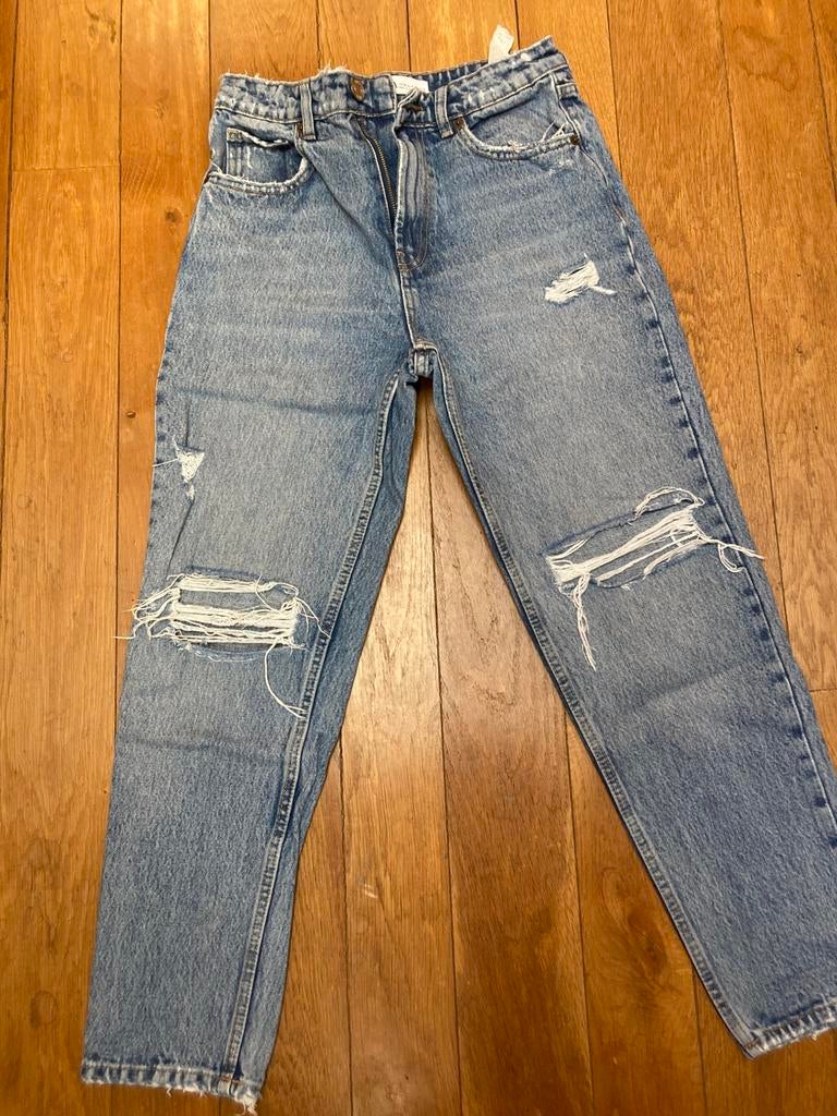 2 jeansbroeken dames maat 26 Zara, Enlèvement, Comme neuf