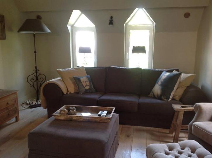 Landelijke livingset van degelijke kwaliteit, Antiquités & Art, Antiquités | Meubles | Tables, Enlèvement