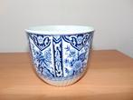 Bloempot Delfts Blauw 14 x 11 cm, Tuin en Terras, Rond, Binnen, Ophalen of Verzenden, Zo goed als nieuw