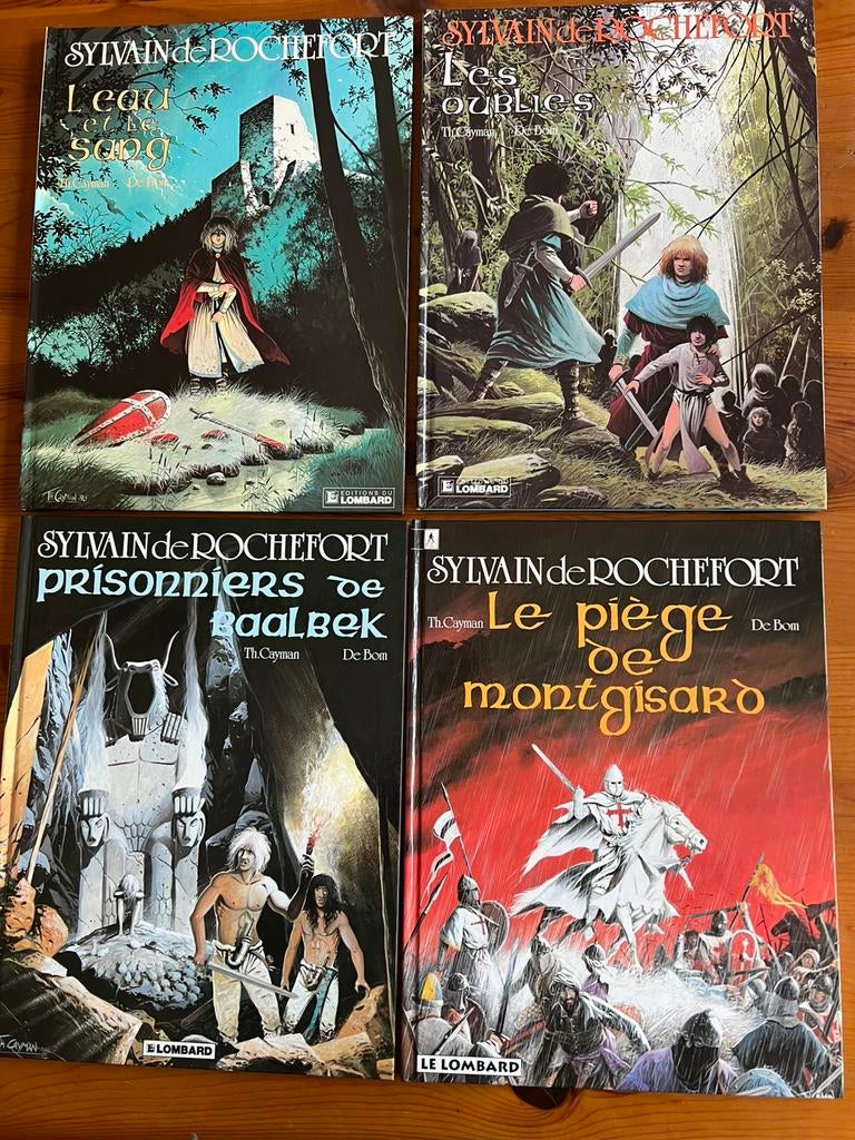 Sylvain de Rochefort - Tome 1 à 4, Plusieurs BD, Enlèvement, Utilisé