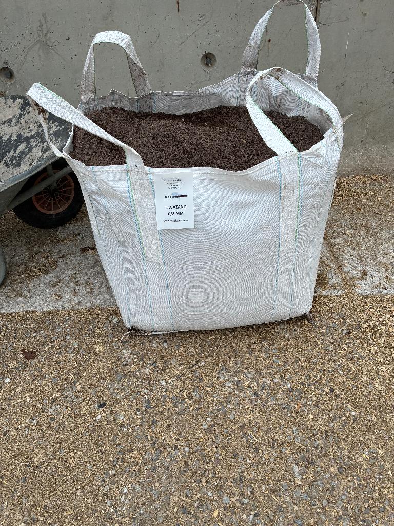 Lavazand 1mini bigbag, Ophalen, Kunstgras