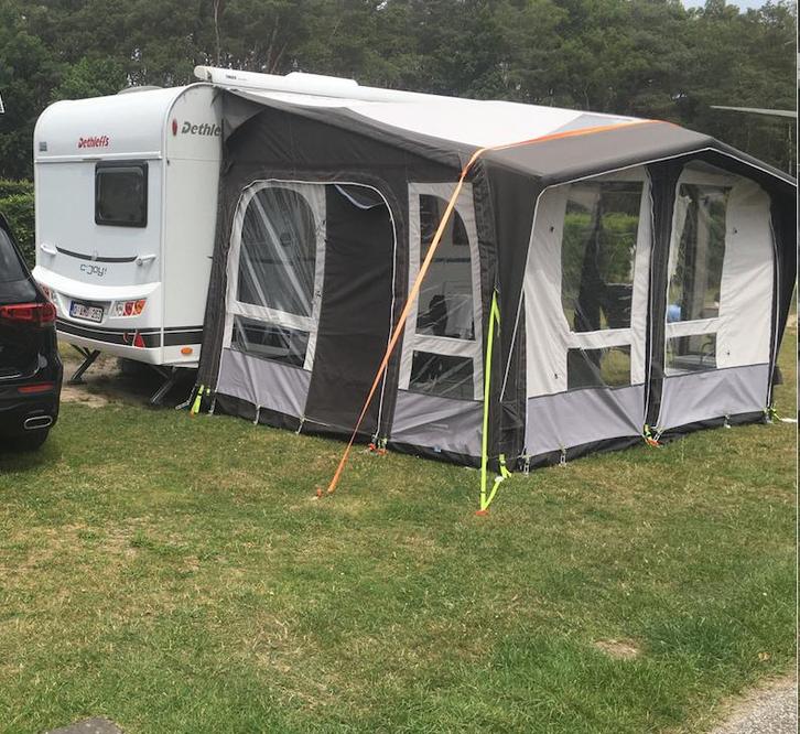 Dometic voortent caravan, Caravanes & Camping, Auvents, Comme neuf, Dometic, Enlèvement