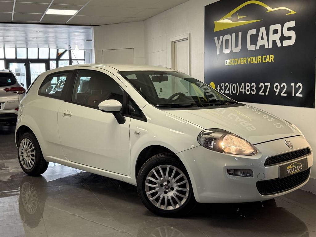 Fiat Punto 1.2i Pop 1 Jaar Garantie, Autos, Fiat, 1242 cm³, USB, Achat, 50 kW