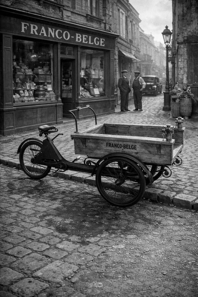 Gerestaureerde antieke bakfiets, Fietsen en Brommers, Fietsen | Bakfietsen, Ophalen