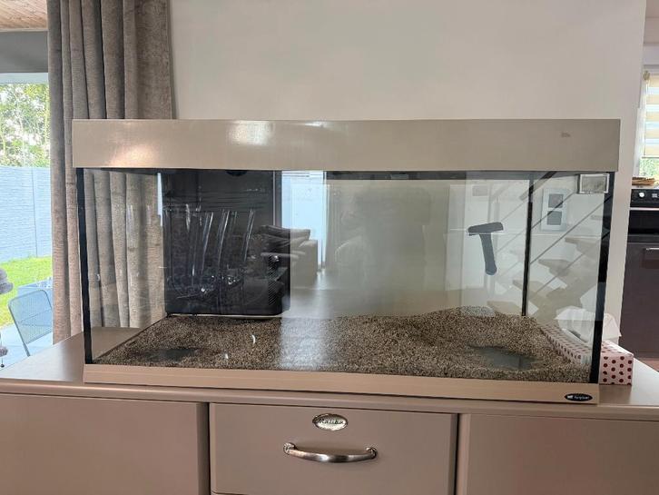 Ferplast Dubai 100 aquarium - Ledverlichting - 190 liter, Dieren en Toebehoren, Vissen | Aquaria en Toebehoren, Zo goed als nieuw