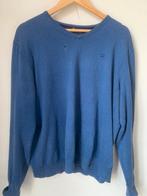Makarthy sweater met V-hals, blauw, iconisch XL-logo, Ophalen of Verzenden, Gedragen, Maat 56/58 (XL), Blauw