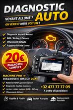 VOYANT MOTEUR ALLUMÉ ? Diagnostic Auto Professionnel — 20€, Enlèvement ou Envoi