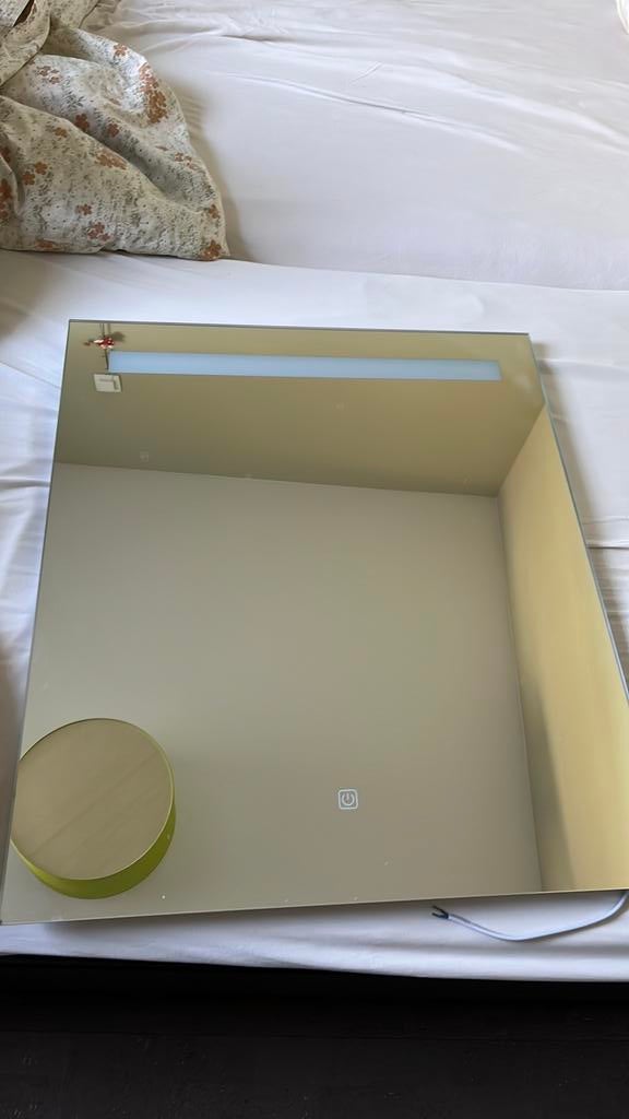 Spiegel voor badkamer, Ophalen, Gebruikt