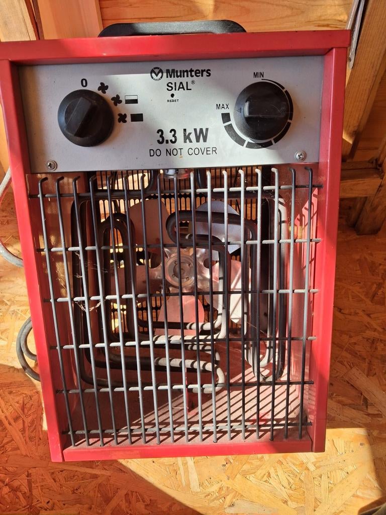 Munters bouw verwarming, Ophalen