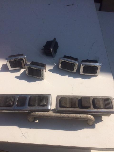 Mercedes schakelaars elektrische ruiten, Auto-onderdelen, Dashboard en Schakelaars, Mercedes-Benz, Oldtimer onderdelen, Overige automerken