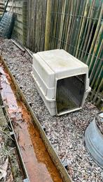 Grote  gesloten bench, Dieren en Toebehoren, Hondenhokken, Ophalen, Zo goed als nieuw