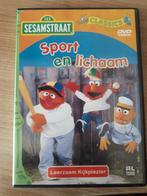 DVD Sesamstraat sport en lichaam, Cd's en Dvd's, Dvd's | Kinderen en Jeugd, Alle leeftijden, Overige genres, Ophalen of Verzenden
