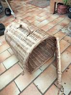 DRAAGMAND in ROTAN vr hond of kat, Enlèvement, Comme neuf