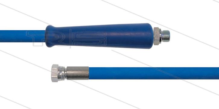 Blauwe Hogedrukslang 3/8" 50m met Stalen Koppelingen, Autos : Divers, Autos divers Autre, Envoi