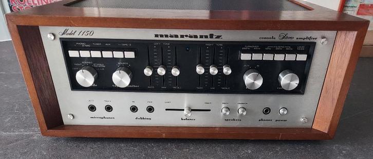 Marantz Model 1150 integrated amplifier, TV, Hi-fi & Vidéo, Amplificateurs & Ampli-syntoniseurs, Utilisé, Stéréo, 60 à 120 watts