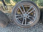 Velgen + banden, Auto-onderdelen, Banden en Velgen, Ophalen, Gebruikt, 17 inch, Winterbanden