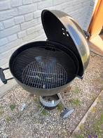 Weber master-touch houtskoolbarbecue 57cm dekselthermometer, Tuin en Terras, Ophalen, Gebruikt, Met accessoires