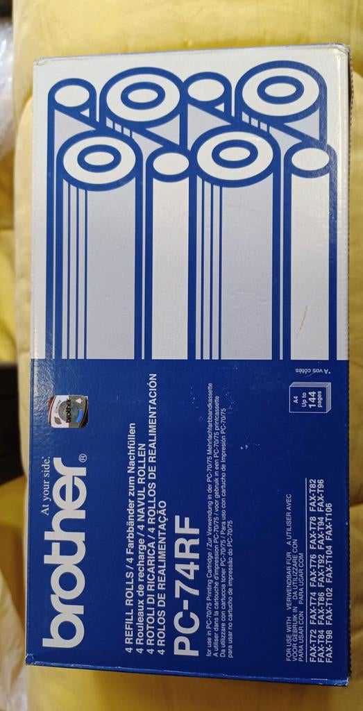 Brother PC-74RF faxlint, Informatique & Logiciels, Fournitures d'imprimante, Neuf, Enlèvement