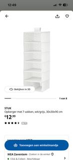 Opberger STUK - IKEA: 2x opberger met 7 vakken, Kleding | Dames, Ophalen, Zo goed als nieuw