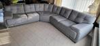 Grijze stoffen salon, Enlèvement, Comme neuf, Tissus