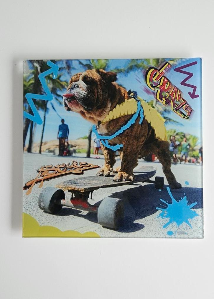 Peinture sur verre, Antiquités & Art, Art | Peinture | Abstraite, Enlèvement ou Envoi