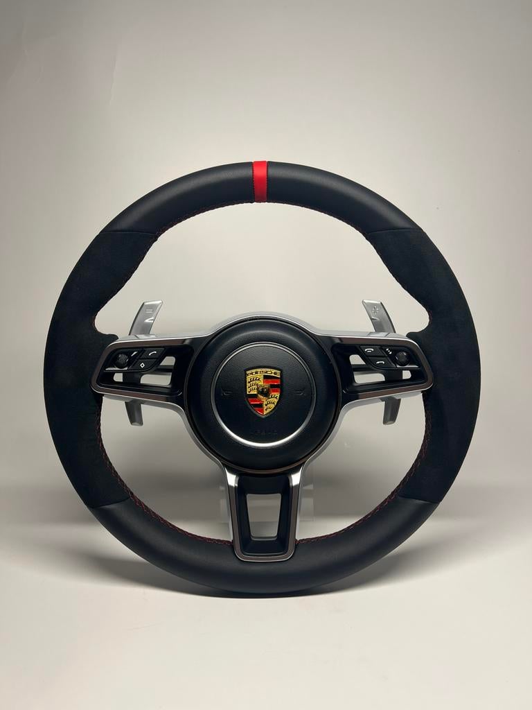 Porsche Alcantara/lederen stuurwiel, Auto-onderdelen, Besturing, Porsche, Nieuw, Ophalen of Verzenden