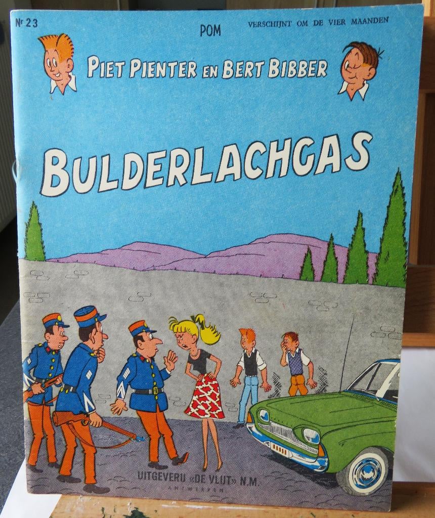 Piet Pienter en Bert Bibber nr 23 is 2 druk 1968, Boeken, Stripverhalen, Ophalen of Verzenden, POM