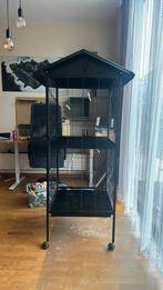 Vogelkooi Zolux chic + accessoires, Ophalen, Zo goed als nieuw, Metaal, Vogelkooi