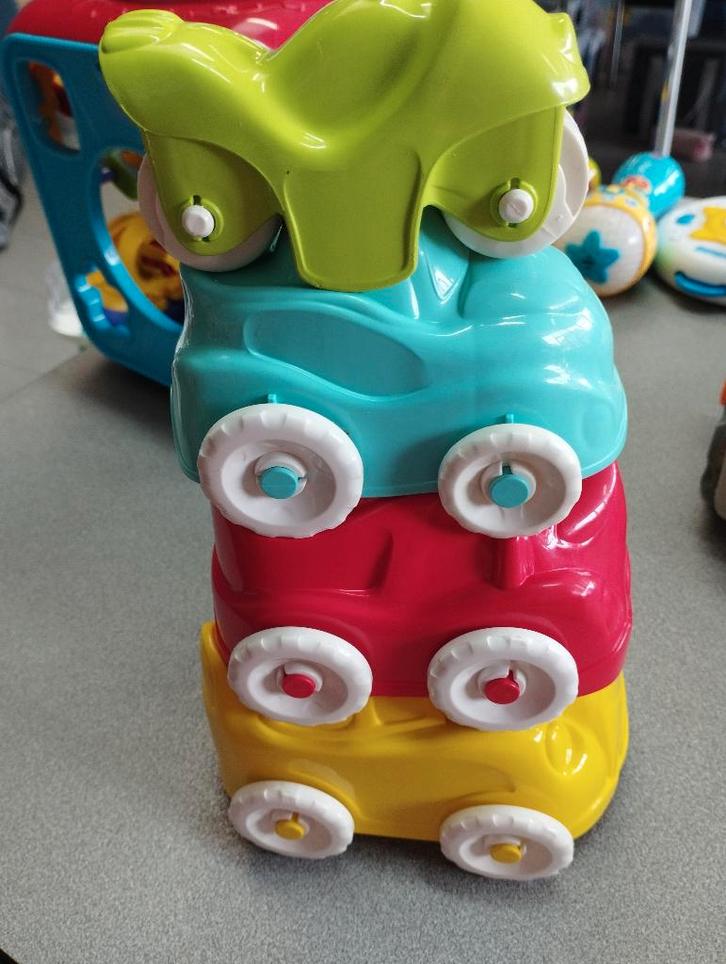 babyspeelgoed - stapelspeelgoed, Kinderen en Baby's, Speelgoed | Babyspeelgoed, Zo goed als nieuw, Overige typen, Ophalen