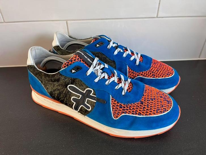 Floris van Bommel premium sneakers maat 12 / 47, Kleding | Heren, Schoenen, Zo goed als nieuw, Sneakers, Overige kleuren, Ophalen of Verzenden