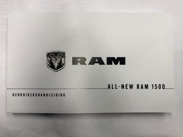 Instructie boek Dodge Ram 1500 2019, Auto diversen, Onderhoudsmiddelen, Ophalen of Verzenden