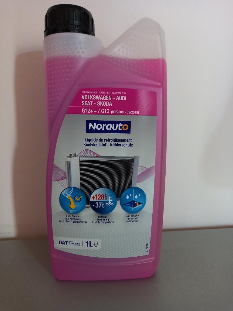 Koelvloeistof VW Audi Seat Skoda G12++/G13 roze, Enlèvement