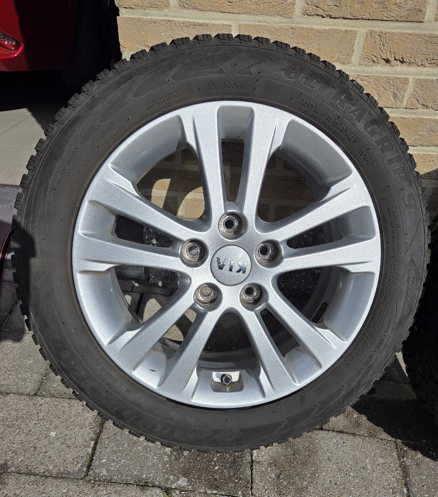 Ronal winterwielenset 16inch, Autos : Pièces & Accessoires, Pneus & Jantes, Pneus et Jantes, Pneus hiver, 16 pouces, 205 mm, Véhicule de tourisme