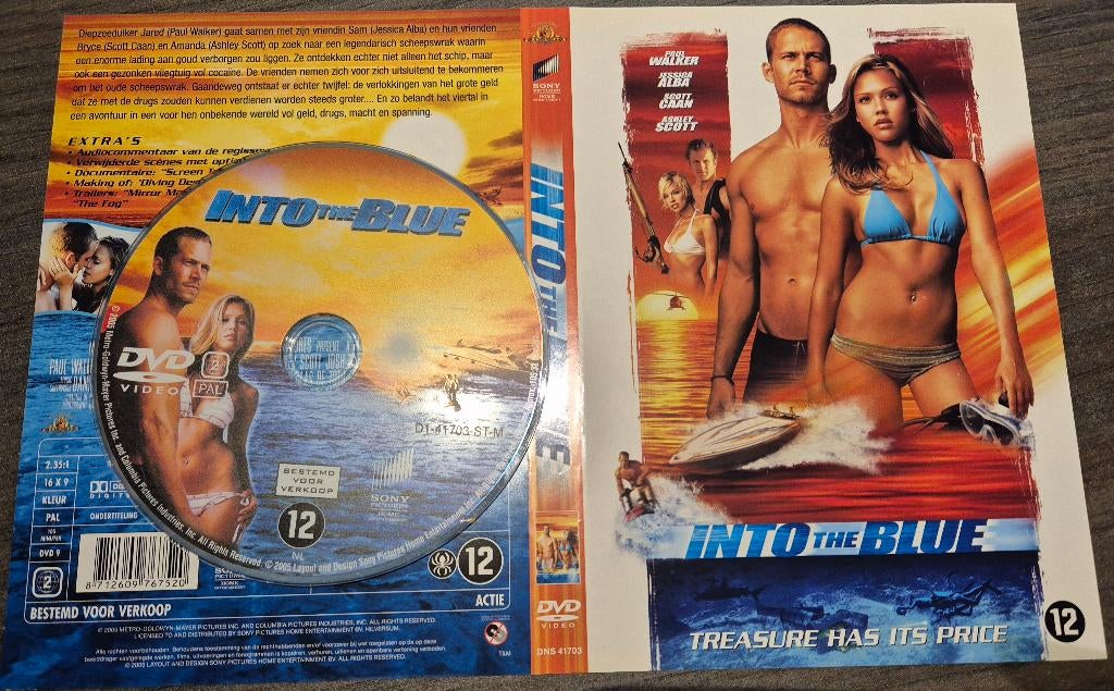 * Into the blue, CD & DVD, DVD | Action, À partir de 12 ans, Enlèvement ou Envoi, Comme neuf, Action
