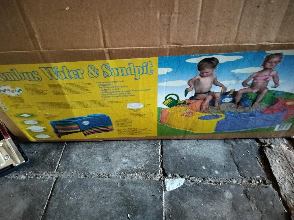 Mobiele zandbak kids, Tuin en Terras, Ophalen, Nieuw