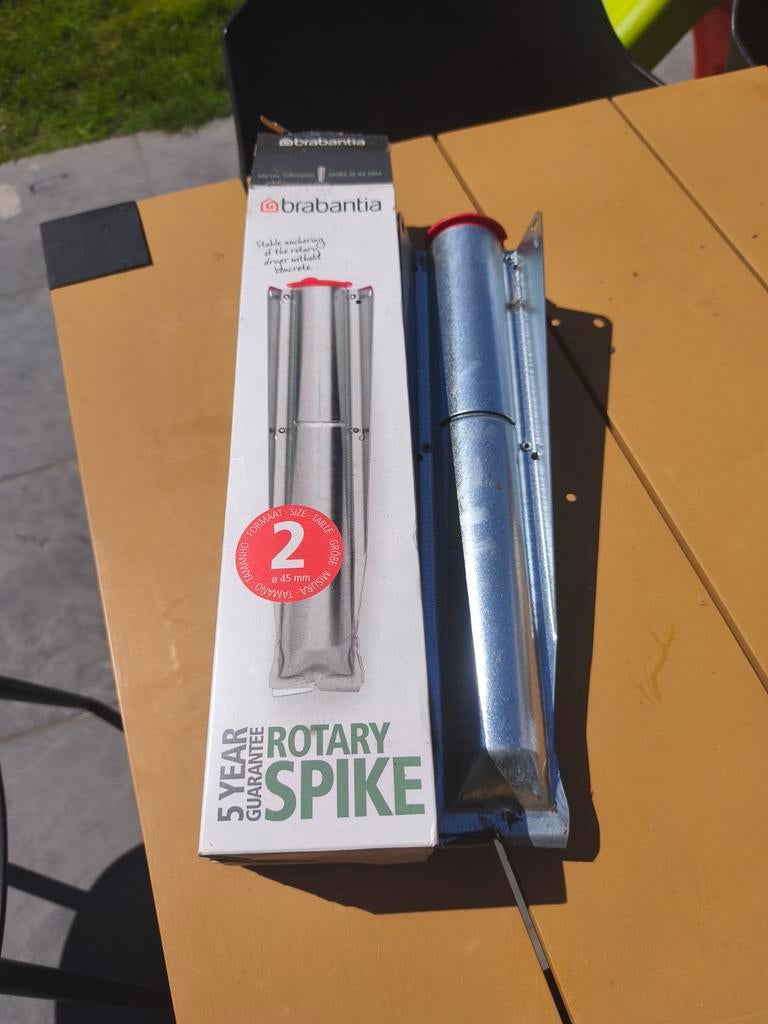 Brabantia grondanker 45mm, Jardin & Terrasse, Sèche-linge & Lave-linge, Enlèvement, Neuf