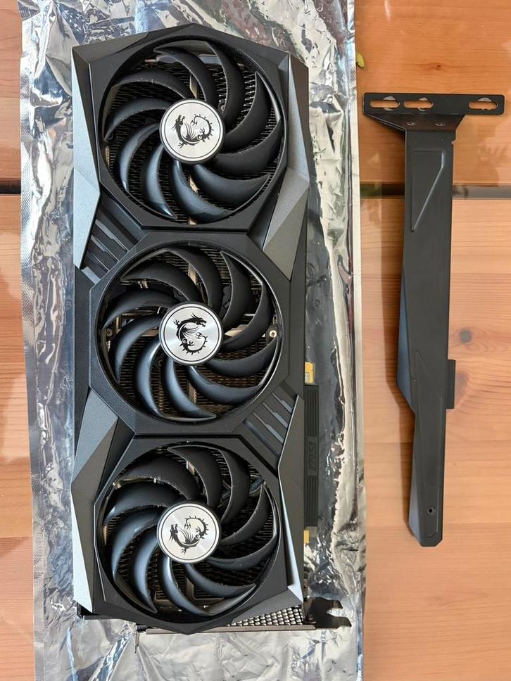 MSI 3070 Ti Gaming X Trio, Computers en Software, Videokaarten, Zo goed als nieuw, Nvidia, PCI-Express 5.0, GDDR6, HDMI, DisplayPort