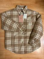 Miu miu flannel check, Vêtements | Hommes, Chemises, Enlèvement ou Envoi, Neuf, Brun, Tour de cou 38 (S) ou plus petit