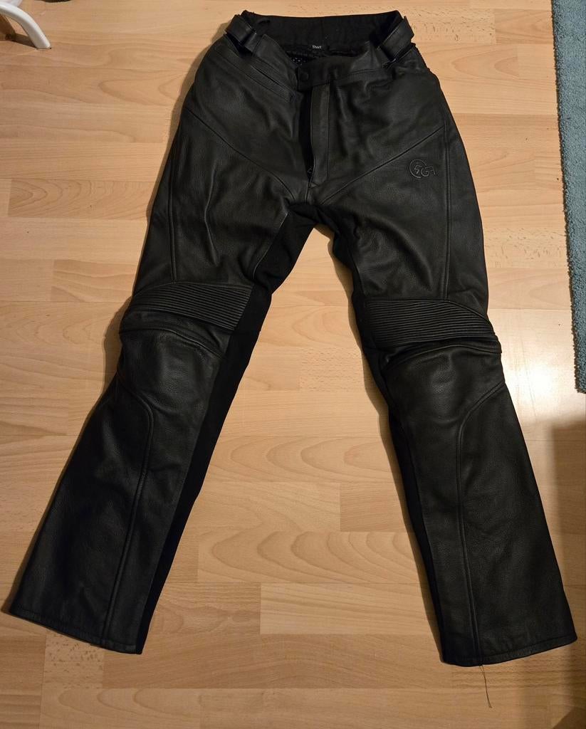 Motorbroek grand canyon zwart leer dames 34/36, Ophalen, Dames