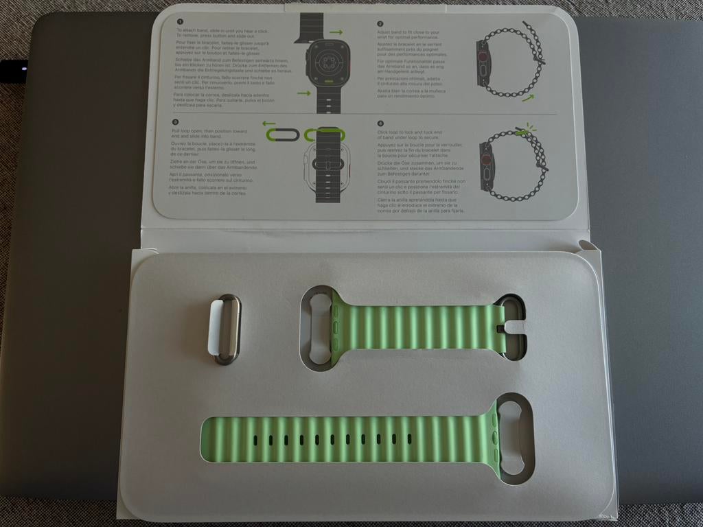 Apple Watch Ultra Ocean Band Nieuw, Enlèvement, Comme neuf