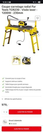 Coupe carrelage humide, Bricolage & Construction, Enlèvement