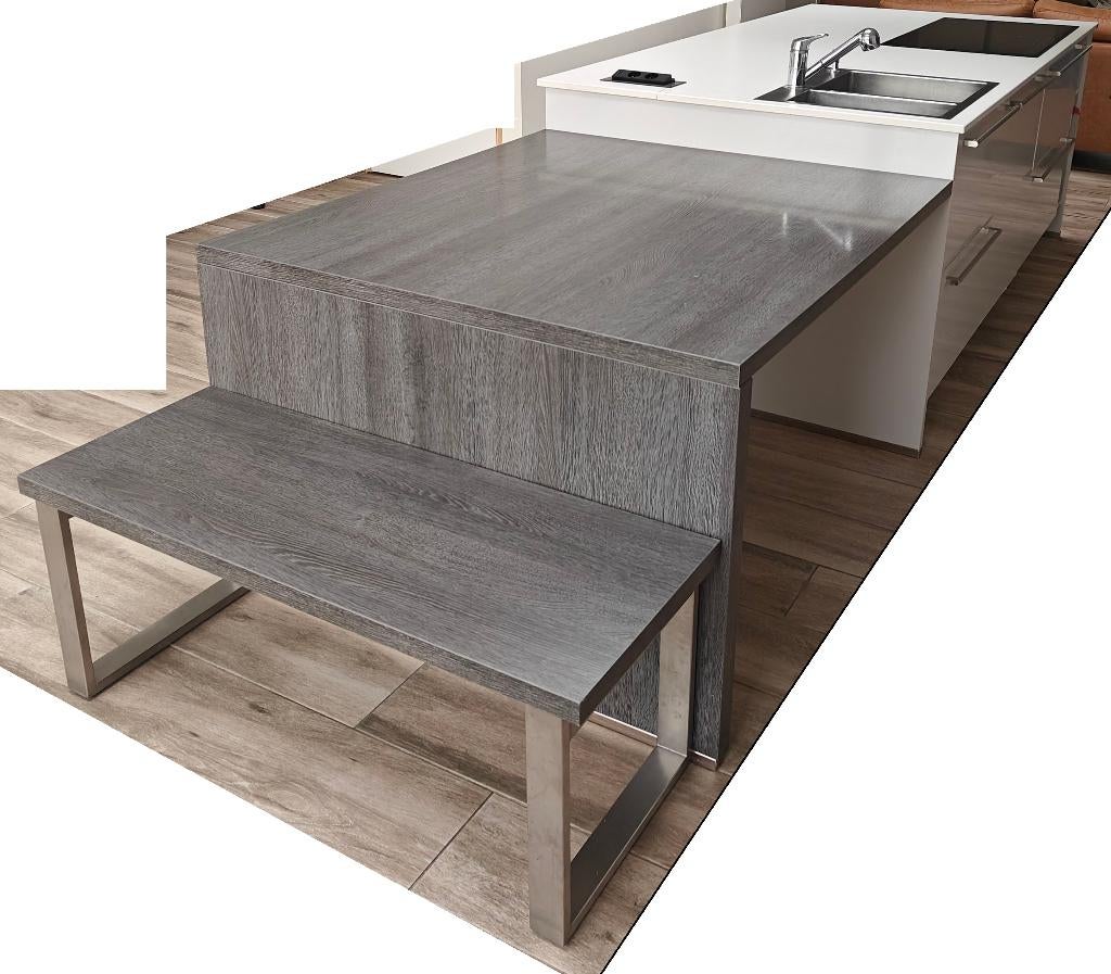 Ixina kookeiland, Huis en Inrichting, Keuken | Complete keukens, Gebruikt, Overige typen, Wit, Overige materialen, Met kookeiland