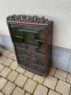 Vitrine murale asiatique vintage (70 x 44 x 9 cm), Maison & Meubles, Enlèvement, Comme neuf