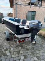Almar 430 bootje met trailer en 15pk yamaha, Ophalen, 10 tot 30 pk, Gebruikt, 3 tot 6 meter
